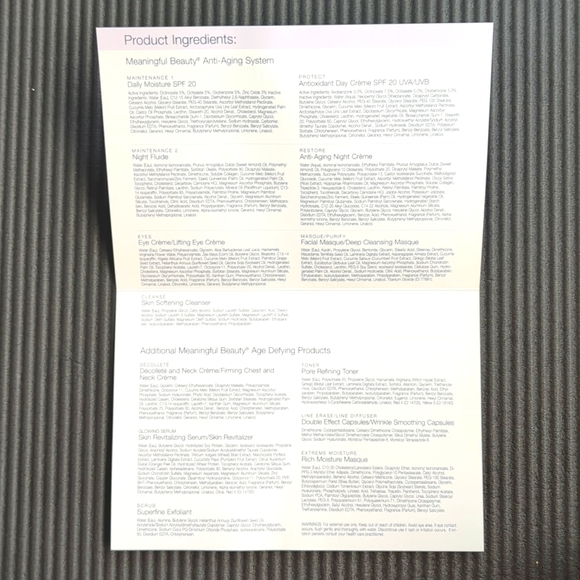 Cindy Crawford Meaningful Beauty kit / New - factory sealed! - Picture 5 of 7